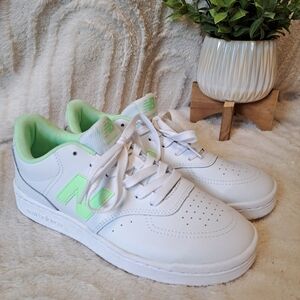 NEW New Balance BBW80 Tennis Shoes Sneakers White Lime Green Women's Size 9
